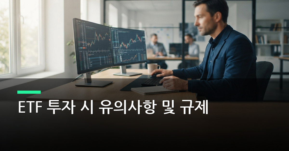ETF 투자 시 유의사항 및 규제