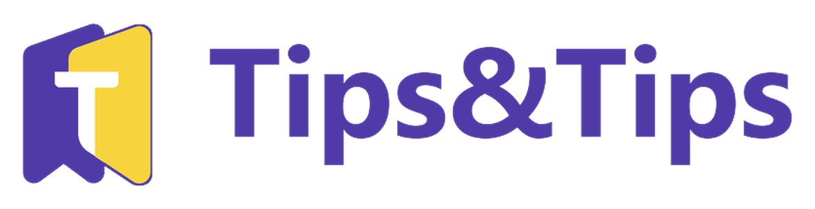 Tips&Tips 가로형 로고