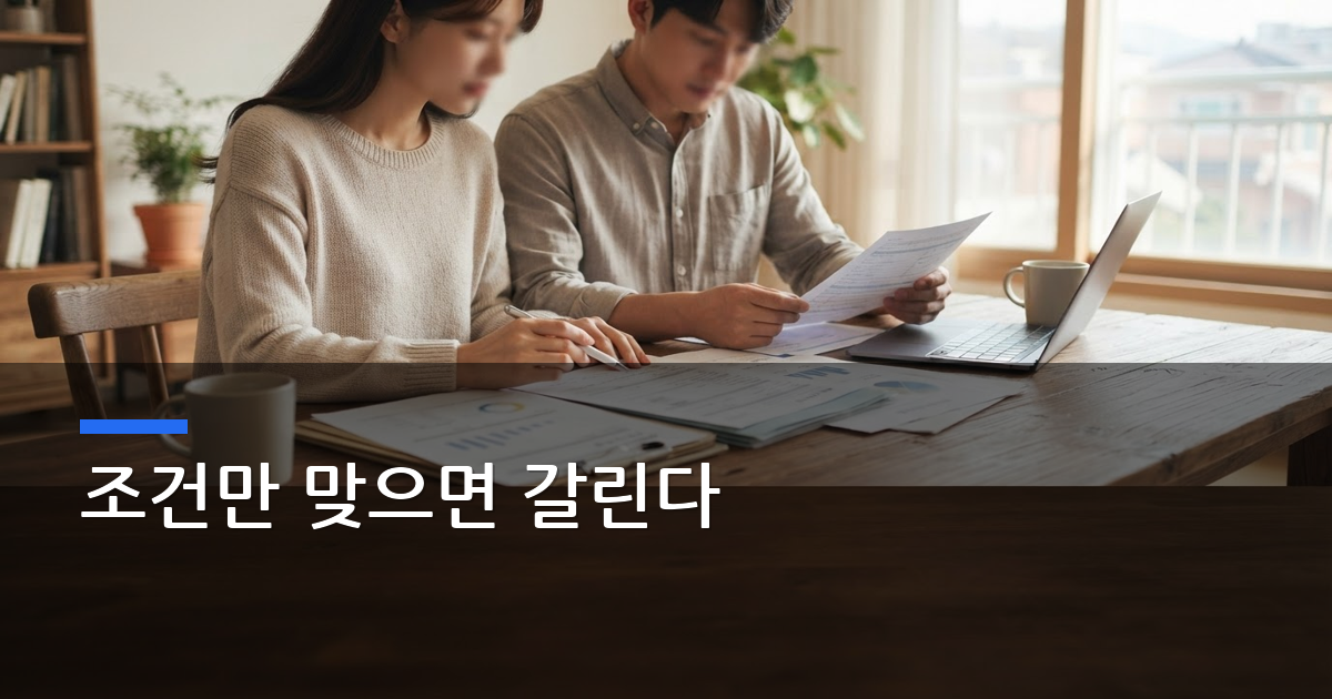 정부 지원 대출 조건 비교, 버팀목·디딤돌·보금자리론
