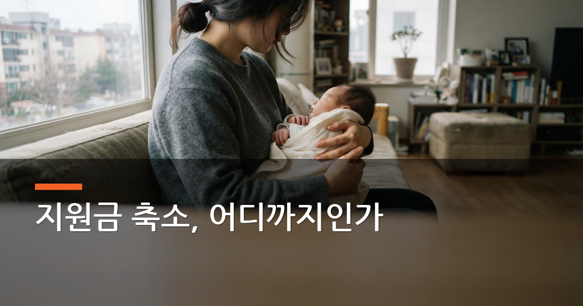 경기도 지원금 폐지, 50만원 산후조리비와 기후행동 중단 배경